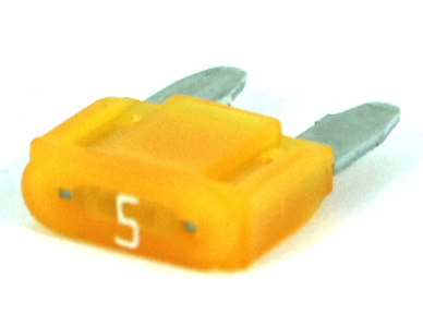 0MIN005.MXGLO Littelfuse 5 Amp Mini Smart Glow Fuse Bag of 5 - Click Image to Close